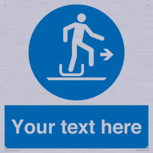 Custom Alighting from a toboggan to the right